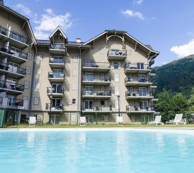 Be First On The Lift Each Morning! 2Bed Apt. 6 Pax Saint-Gervais-les-Bains Dış mekan fotoğraf