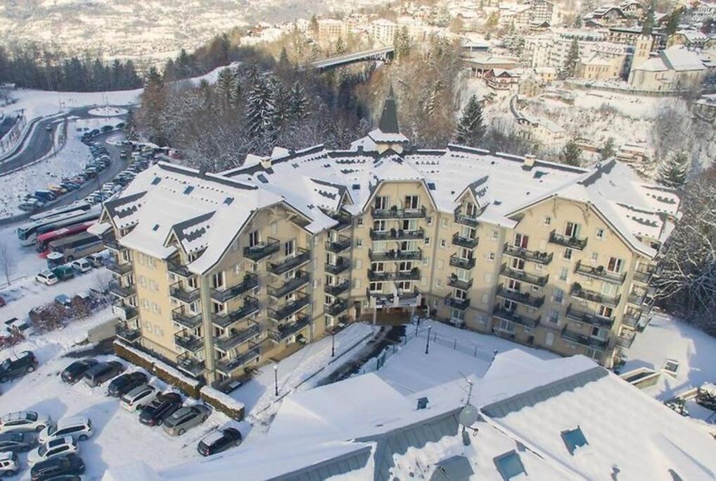 Be First On The Lift Each Morning! 2Bed Apt. 6 Pax Saint-Gervais-les-Bains Dış mekan fotoğraf